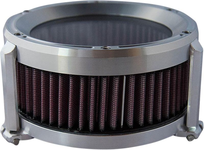 Luftfilter Trask TM-1023R Assault Aslt aluminium krom H-D 17-23