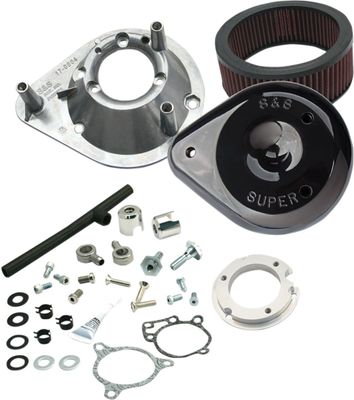 Luftfilter S&S 17ST Teardrop svart H-D 08-17