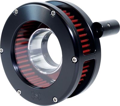 Luftfiltersats Feuling Parts 5444-S BA smal klar svart röd H-D 99-17