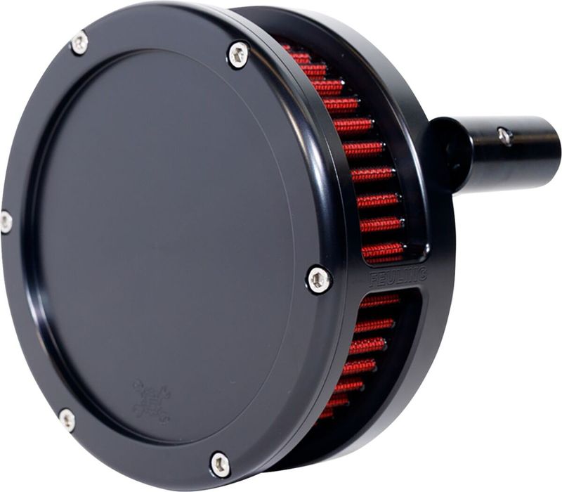 Luftfiltersats Feuling Parts 5453-S BA smal svart röd H-D 07-17