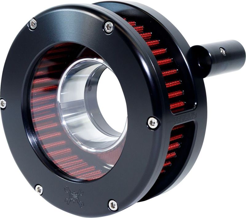 Luftfiltersats Feuling Parts 5454-S BA smal klar svart röd H-D 07-17