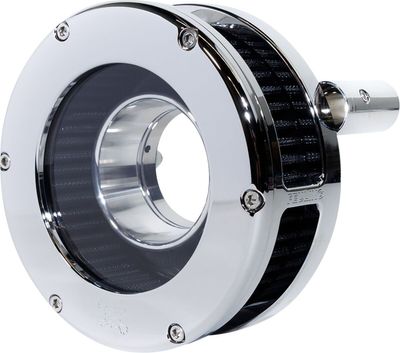 Luftfiltersats Feuling Parts 5558-S BA smal klar krom svart H-D 07-17