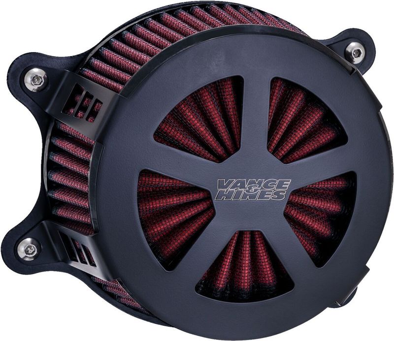 Vance & Hines, VO2 Radiant V air intake. matte black
