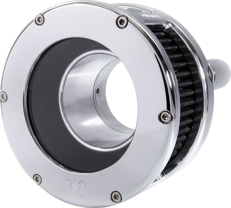 Luftfilter Feuling 5538 BA krom svart klar Softail 18-24