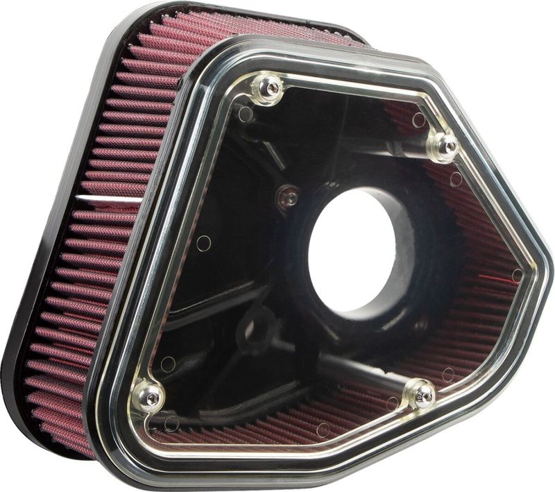 Luftfiltersats Alloy Art 2.8BK Boom H-D 17-upp