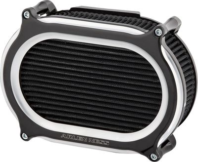 Luftfiltersats Arlen Ness 600-186 II Oval Upgrade svart Softail 18-24