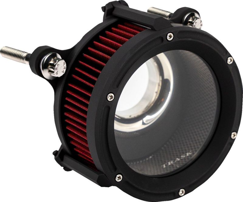 Luftfiltersats Trask TM-1024BK Assault svart Touring 24-upp, Softail 24-upp