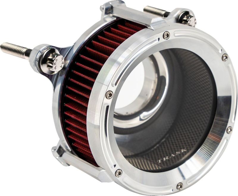 Luftfiltersats Trask TM-1024R Assault obehandlad Touring 24-upp, Softail 24-upp