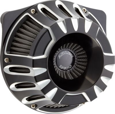 Luftfilter Arlen Ness 600-227 Deep Inverted svart Softail 25-26