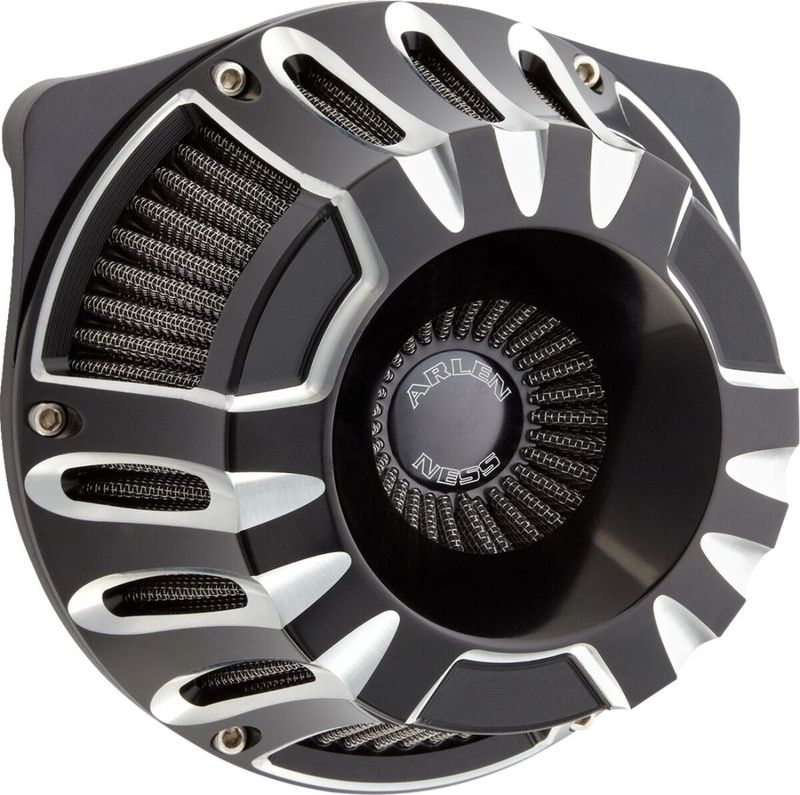 Luftfilter Arlen Ness 600-227 Deep Inverted svart Softail 25-26