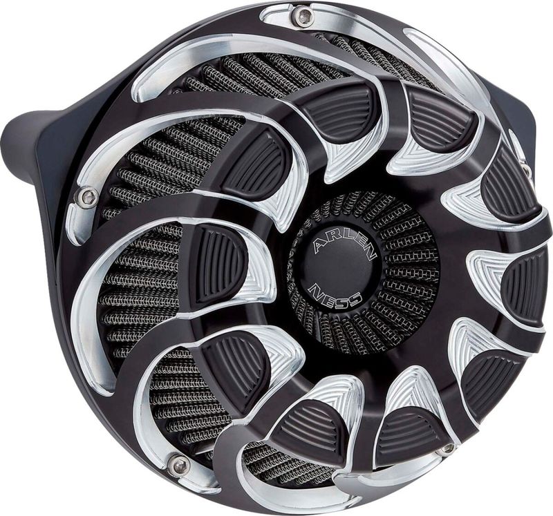 Luftfiltersats Arlen Ness 600-229 Inverted svart Touring 23-upp