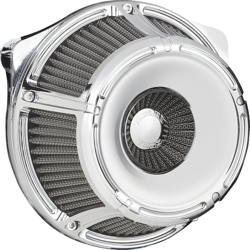 Luftfiltersats Arlen Ness 600-232 Inverted krom Touring 23-upp