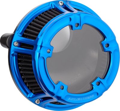 Luftfilter Arlen Ness 600-239 Method klar blå Touring 23-upp