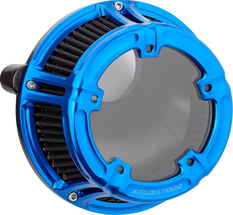 Luftfilter Arlen Ness 600-239 Method klar blå Touring 23-upp