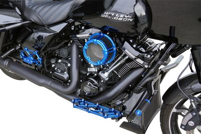 Luftfilter Arlen Ness 600-239 Method klar blå Touring 23-upp