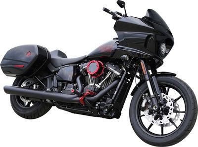 Luftfilter Arlen Ness 600-241 Method klar röd Touring 23-upp