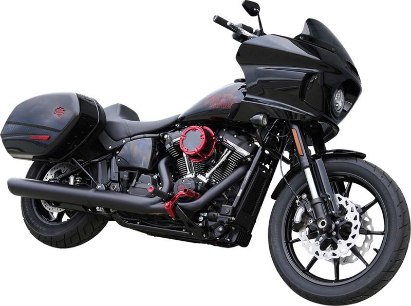 Luftfilter Arlen Ness 600-241 Method klar röd Touring 23-upp