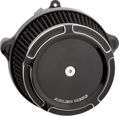 Luftfiltersats Arlen Ness 600-305 1 Sucker Bevel svart Softail 25-26