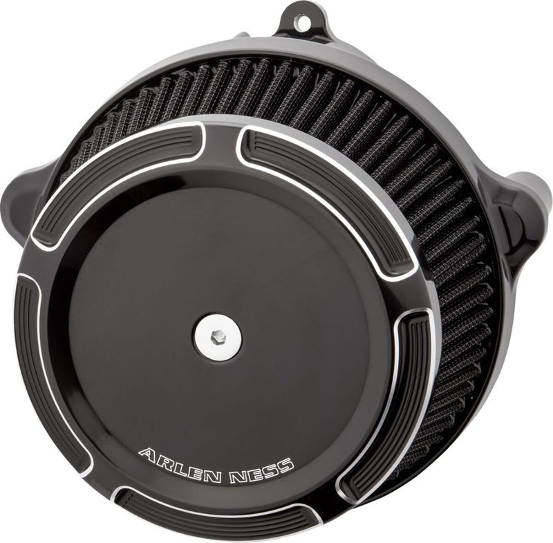 Luftfiltersats Arlen Ness 600-305 1 Sucker Bevel svart Softail 25-26