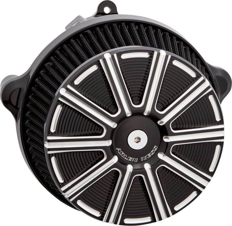 Luftfiltersats Arlen Ness 600-307 1 Sucker 10 svart Softail 25-26