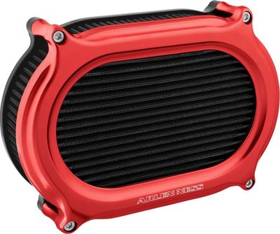 Luftfiltersats Arlen Ness 600-210 2 Oval röd Touring 23-upp