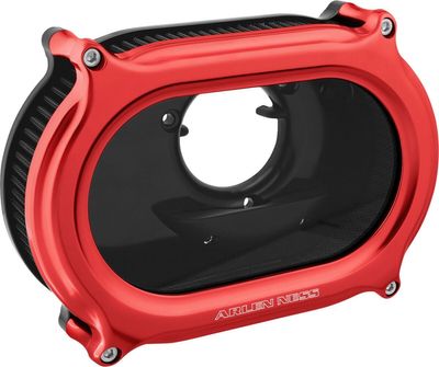 Luftfiltersats Arlen Ness 600-254 Method röd Softail 16-17