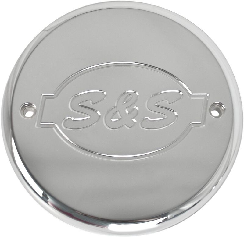 Kåpa luftfilter S&S Cycle Logo krom Indian Chief