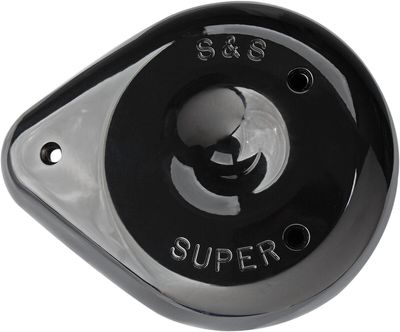 Luftfilterlock S&S E G svart