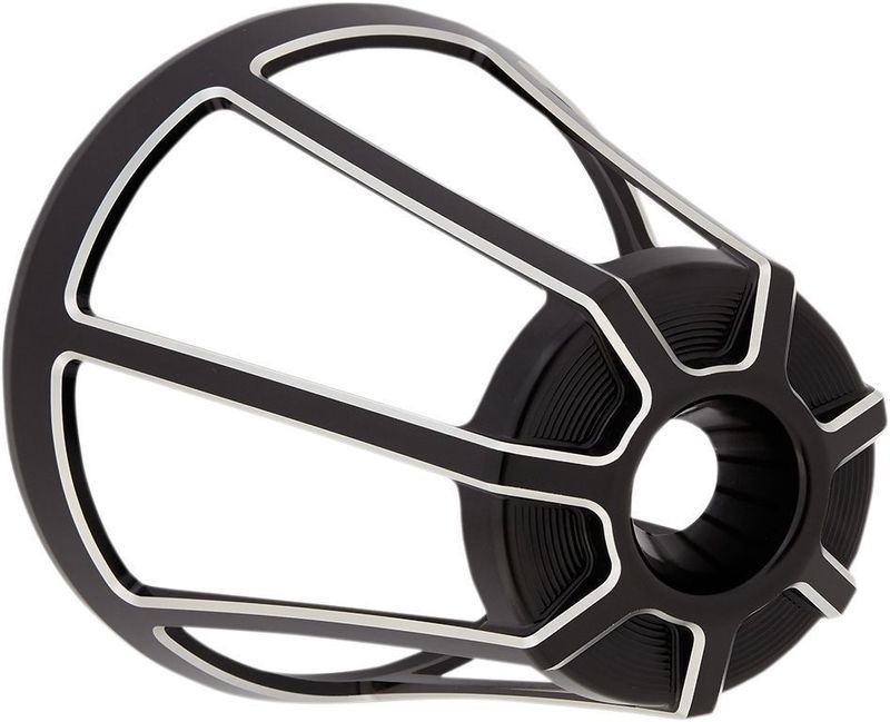 Kåpa filter Arlen Ness Monster Sucker 90 Beveled svart anodiserad