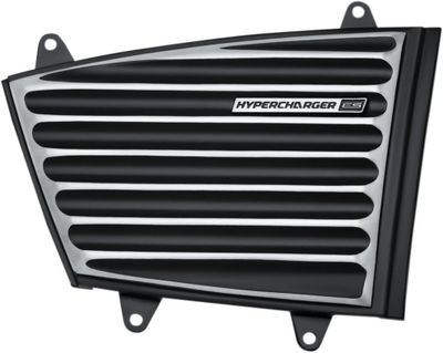 Kåpa Kuryakyn Faceplate Hypercharger ES svart krom