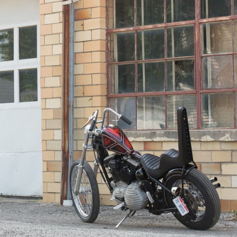 Svinggaffel TC Bros stelhäck weld-on XL Sportster 82-03