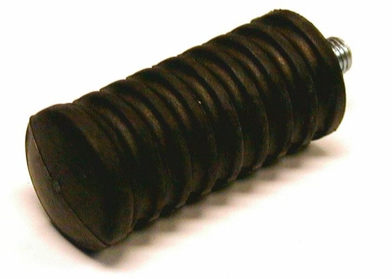 Fotpinne växelspak MCS 1/2" lång svart