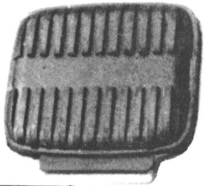Pedalgummi bromspedal MCS FXWG 80-85
