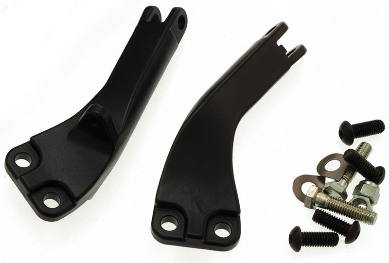 Fäste fotpinne Drag Specialties passagerare Dyna 06-17 svart