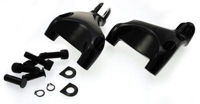 Monteringssats fotpinne Drag Specialties passagerare svart Sportster 04-13