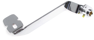 Bromspedal, 2-1/4 extra lång, Softail FL 00-05 ,kromad