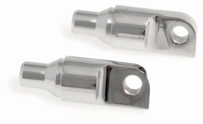 Fotpinnsförlängare till stora ISO Pegs, 1-1/2, kromade Küryakyn