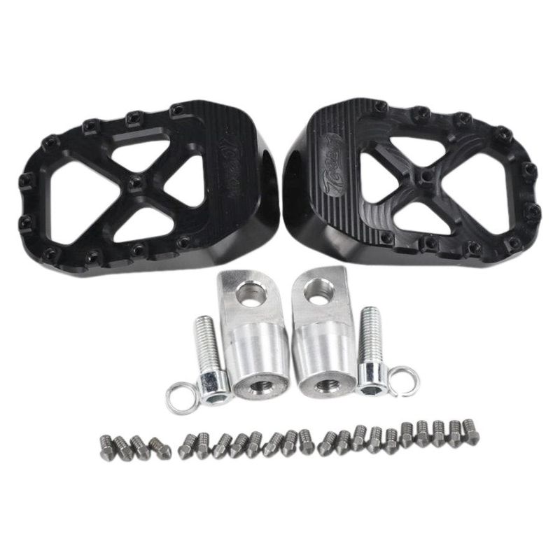 Fotpinnar TC Bros Pro Series MX svart