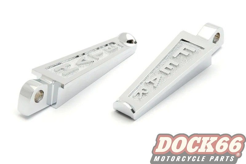 Footpegs ROCKET INC. Hate&Fear chrome