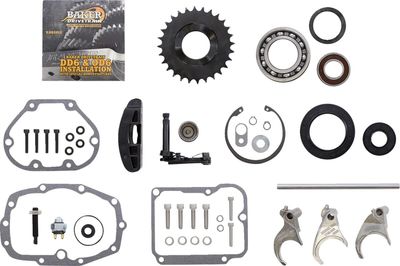 Drev Baker DD6 Direct 6 3.24/POL Softail 00-06, Dyna 01-05