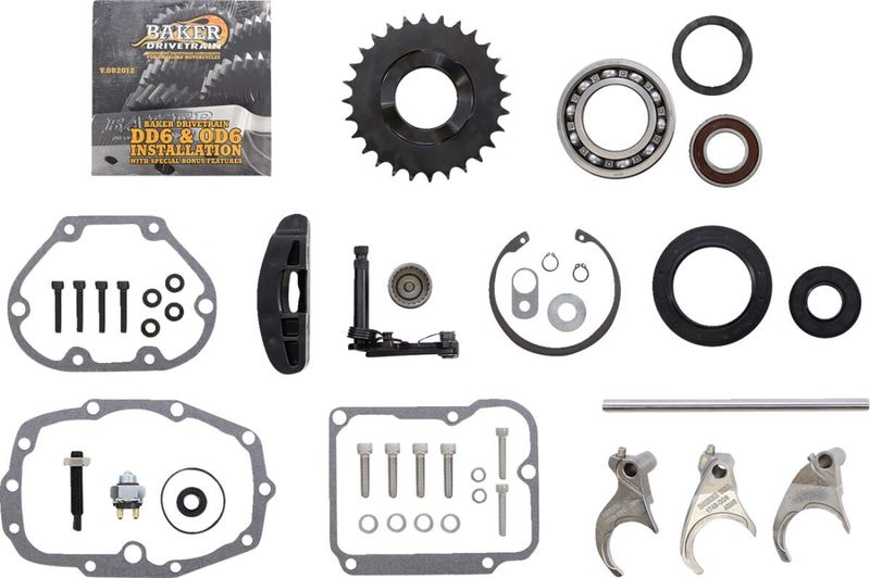 Drev Baker DD6 Direct 6 3.24/POL Softail 00-06, Dyna 01-05