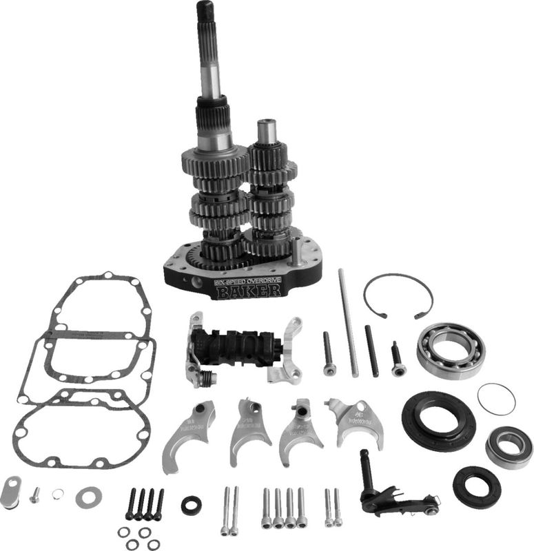 Drev Baker OD6 Overdrive 6 Softail 00-06, Dyna 01-06