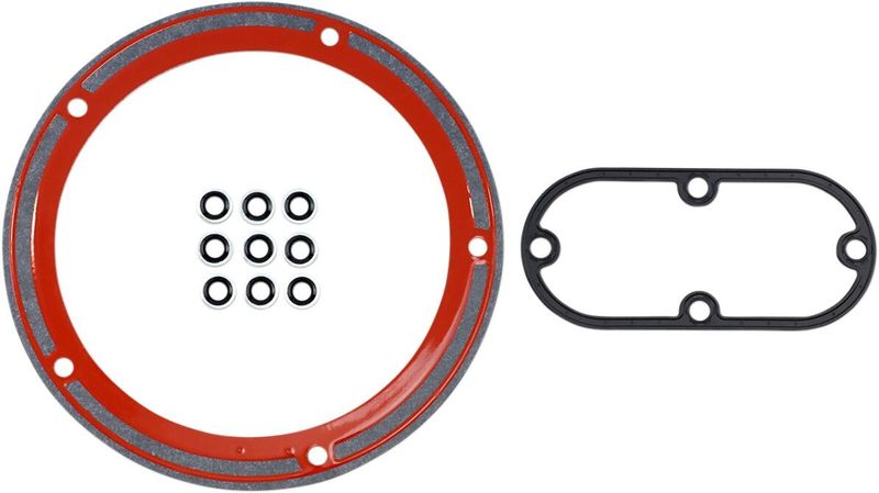 Tätningssats kåpa James Gasket Softail 00-06, Dyna 00-05