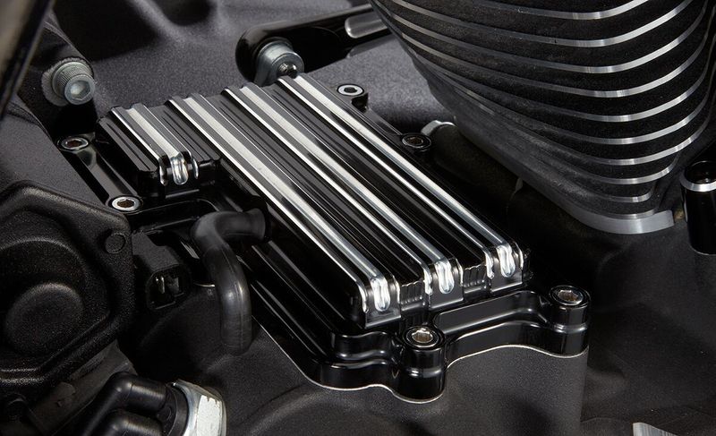 Lock Arlen Ness 10-Gauge svart anodiserad Softail 07-17