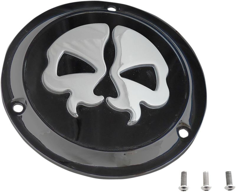 Derbylock Drag Specialties skalle svart H-D 70-98