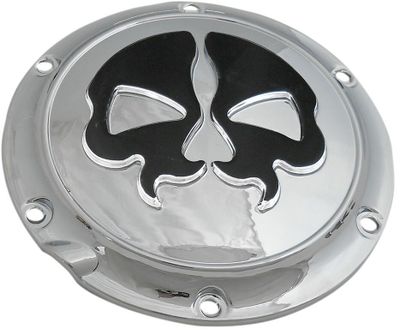 Derbylock Drag Specialties skalle krom Sportster 04-22