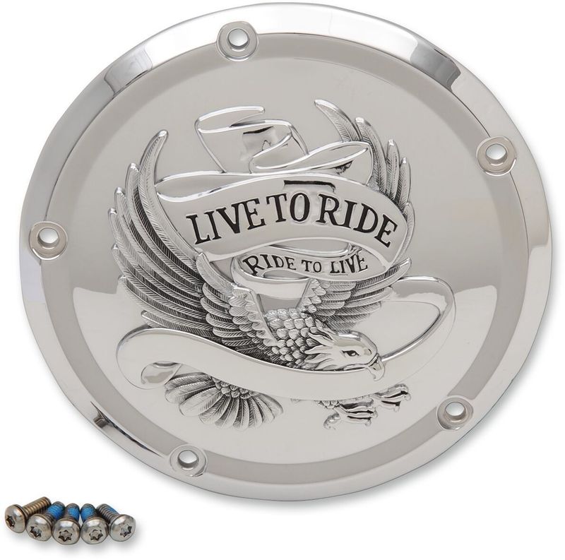 Derbylock Drag Specialties Live Touring 15-24, Trike 17-21 krom