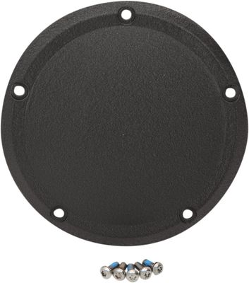 Derbylock Drag Specialties Wrinkle svart Touring 15-24, Trike 17-21