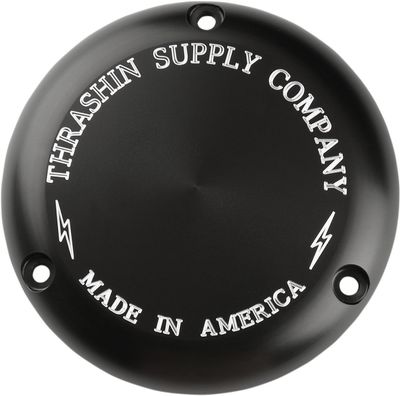 Derbylock Thrashin Supply H-D 70-99 svart/blå