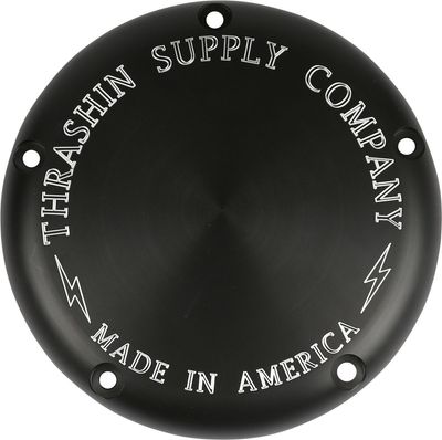 Derbylock Thrashin Supply billet svart Softail 18-upp
